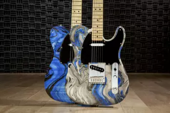 Standard Telecaster Swirl Guitar